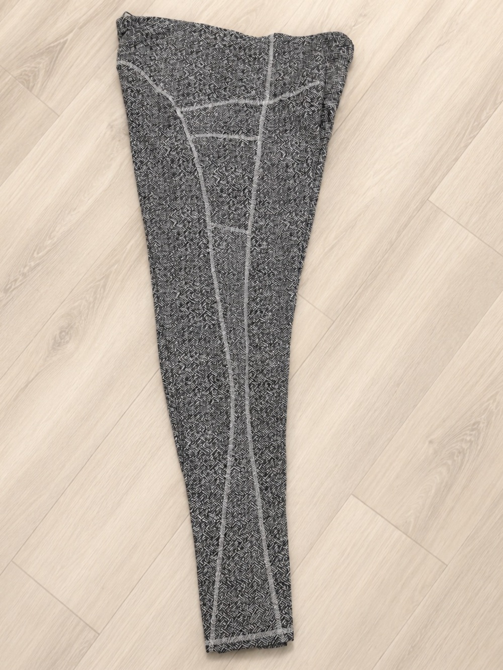 Champion Grey High-Waist Textured Performance Leggings XXL - Picture 3 of 4